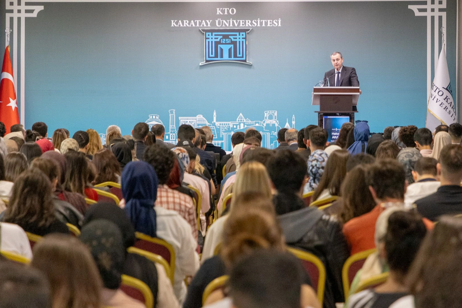 Hakan Aran'dan KTO Karatay öğrencilerine ilham verdi 