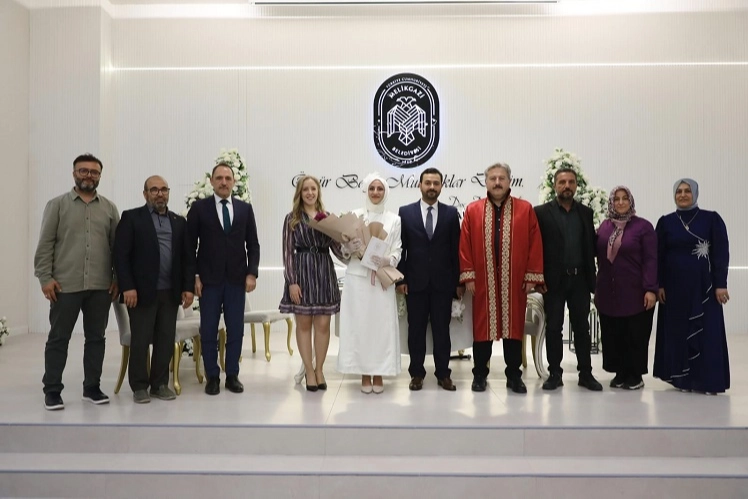 Kayseri Melikgazi'de bir günde 60 nikah 