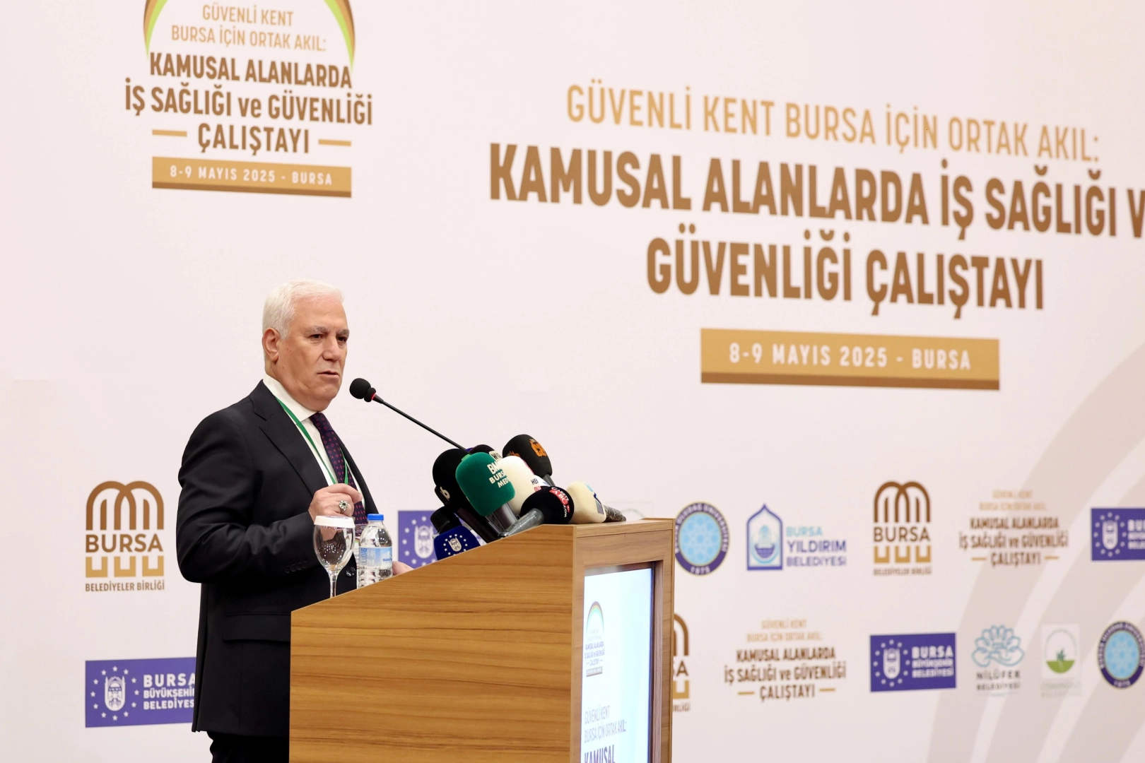 Bursa'da kamusal alanlarda 'İş Sağlığı ve İş Güvenliği' çalıştayı 