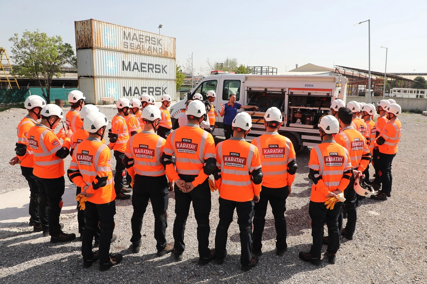 Konya Karatay'da afetlere karşı uygulamalı eğitim 