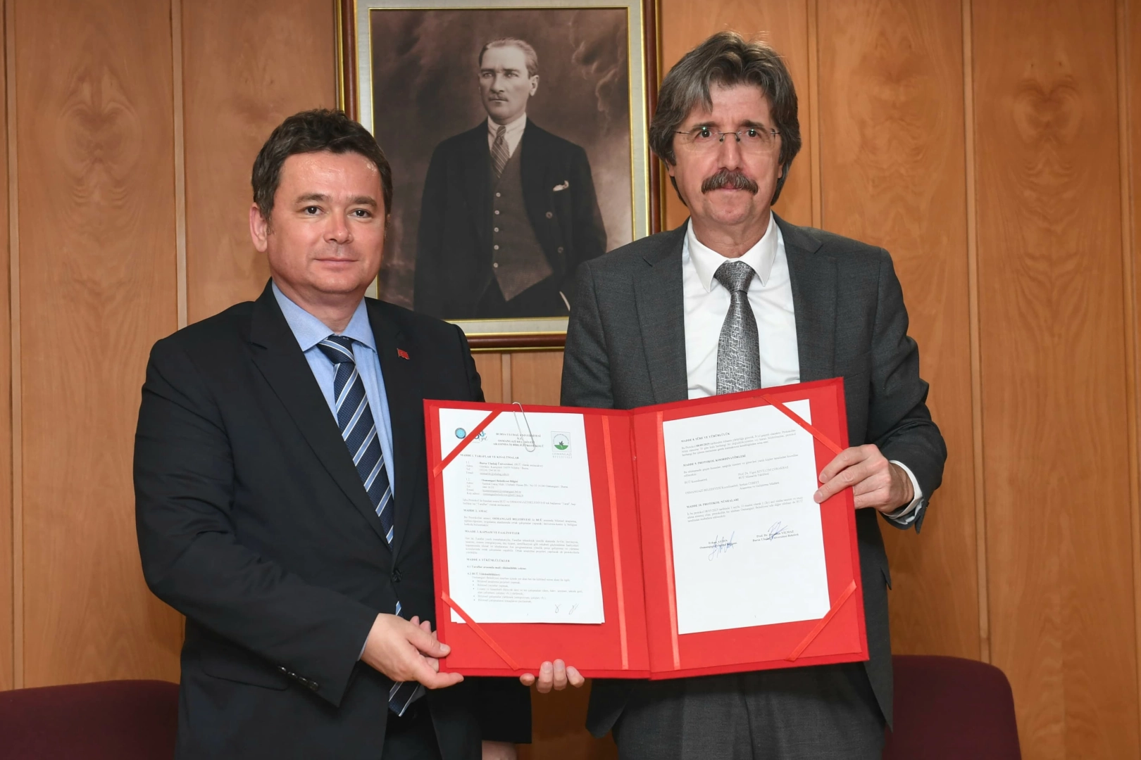 Bursa Osmangazi'den bilimsel protokol 