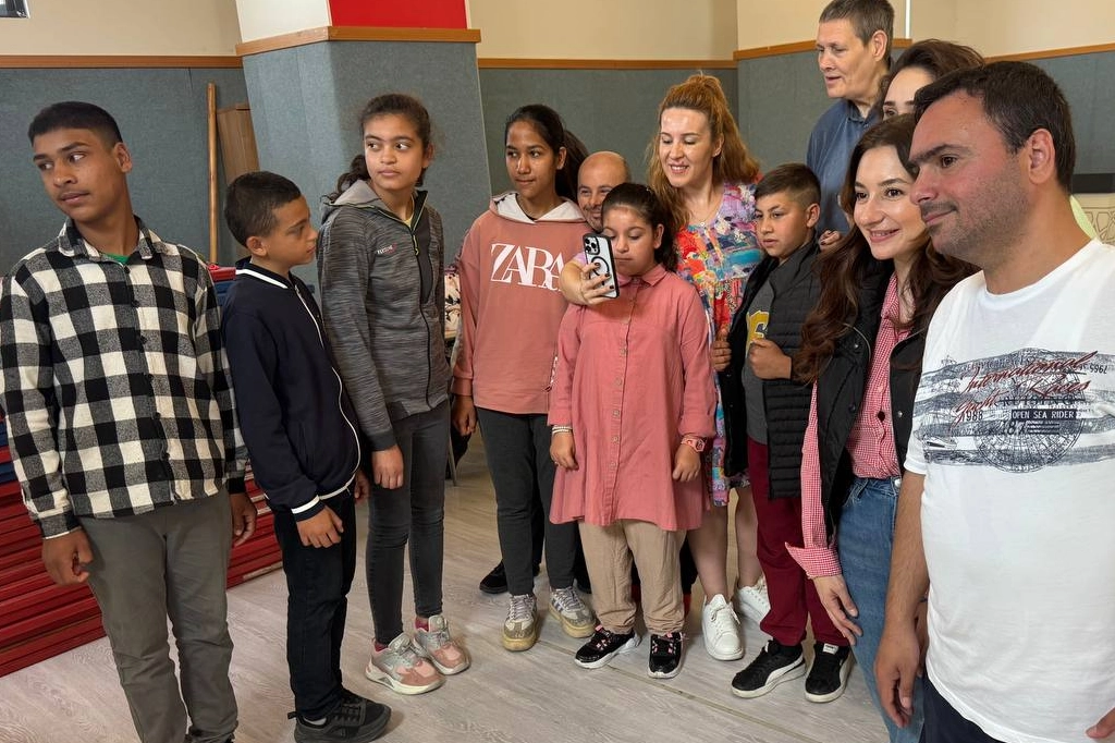 Engelsiz hobi atölyelerinde özel öğrenciler arkadaşlıklarını pekiştiriyor 