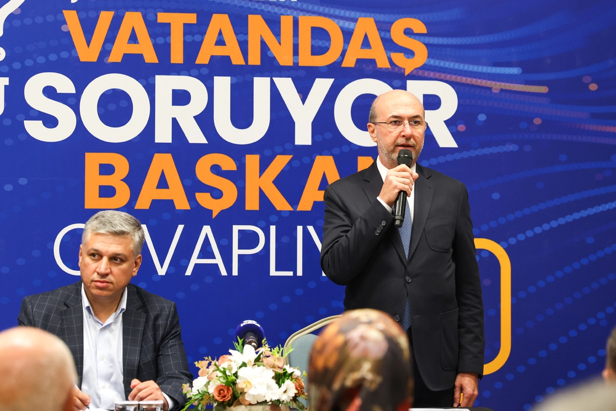 Konya Selçuklu'da vatandaş soruyor, başkan cevaplıyor                     