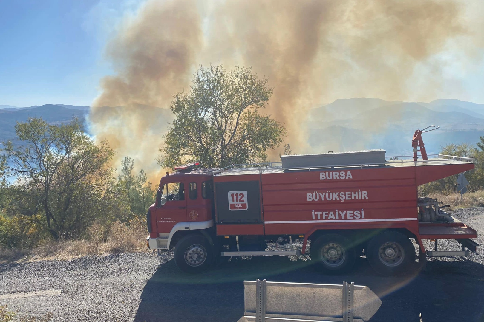 Bursa İtfaiyesi iki ayda 2 bin 862 olaya müdahale etti 