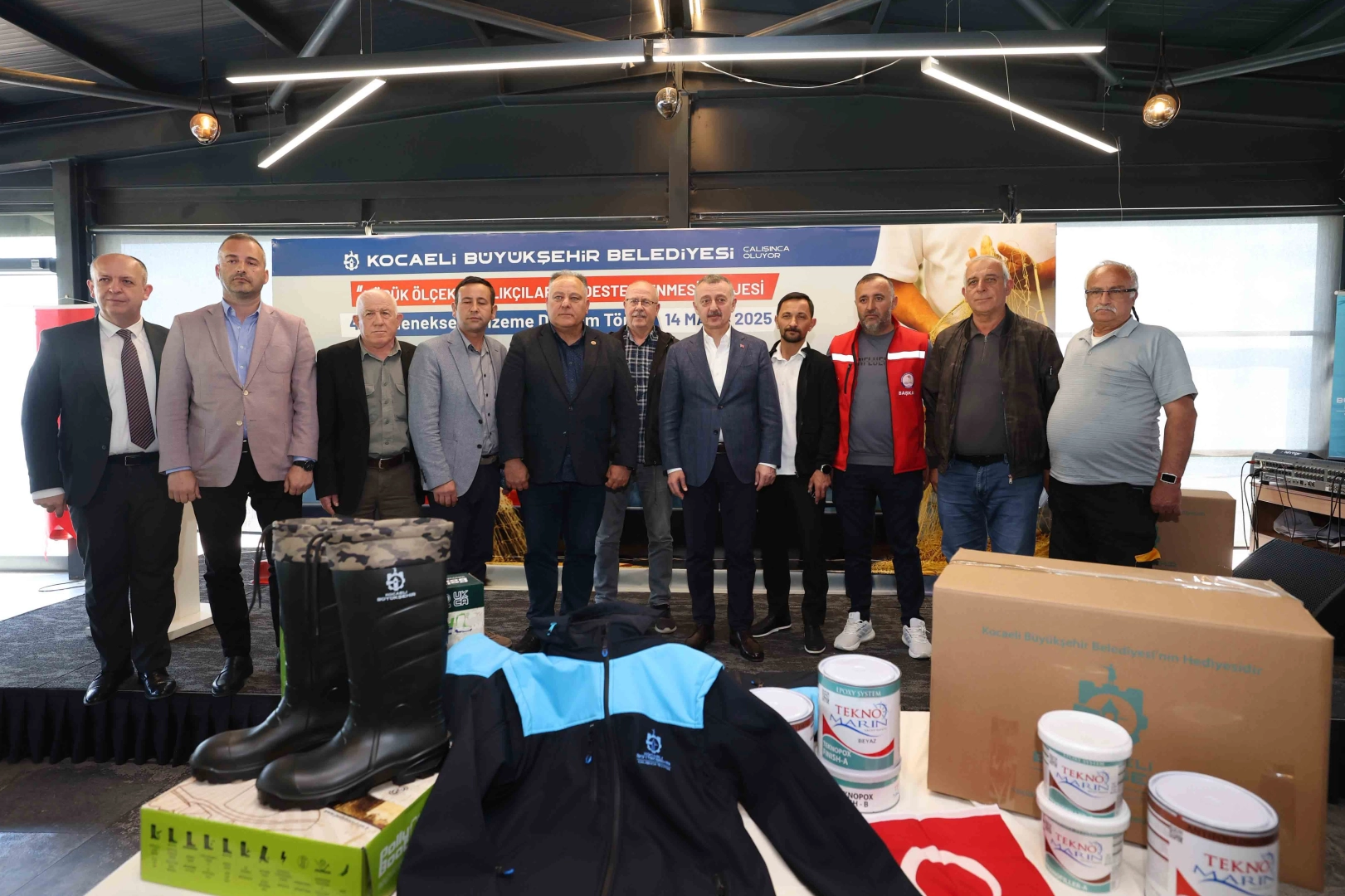 Kocaeli Büyükşehir'den balıkçılığa büyük destek 