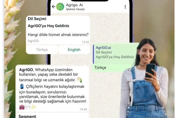 Çiftçilere yapay zekâ destekli tarım asistanı 