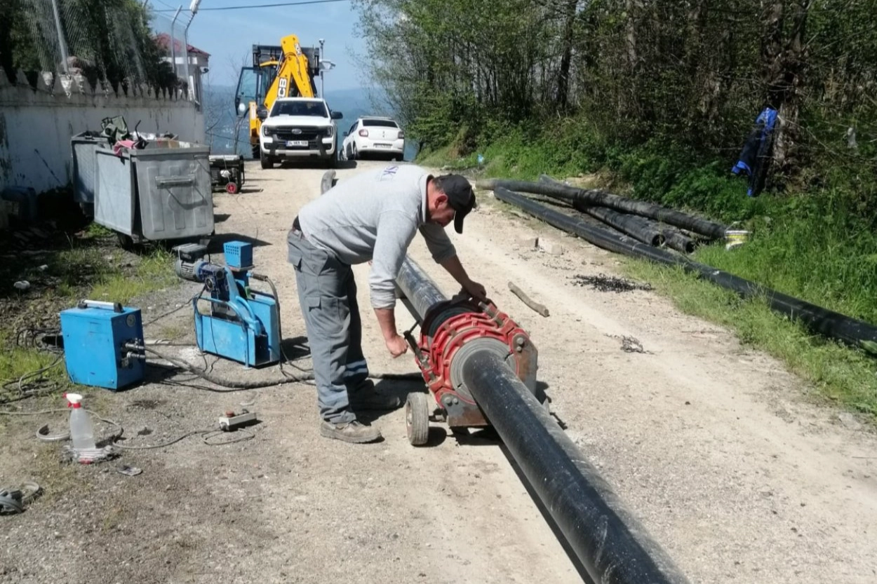 Ordu'da yeni içme suyu hattı sevinci 