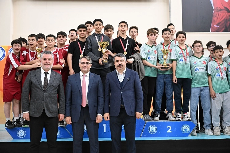 Bursa Yıldırım'da spor şenliği zamanı 