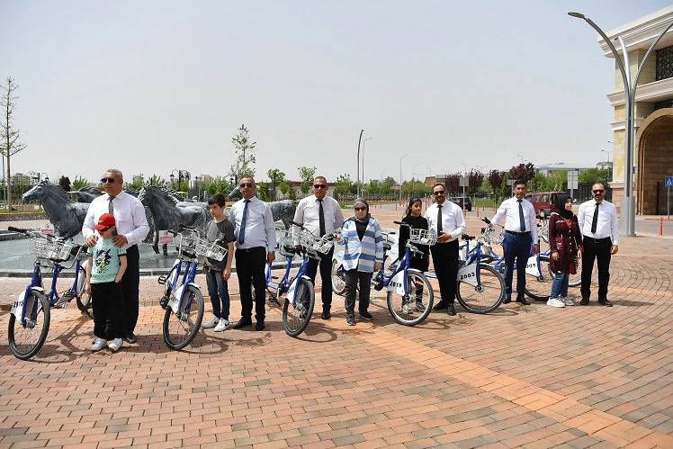 Kayseri Büyükşehir ile engellere pedalladılar 