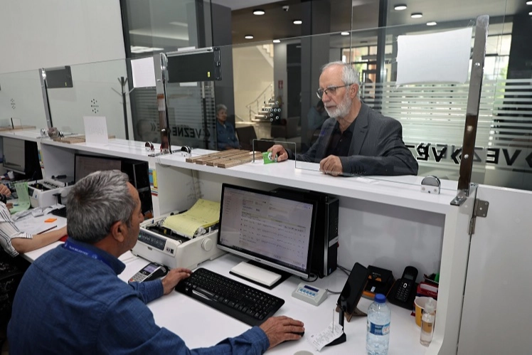 Kayseri Talas Belediyesi'nde vergi mesaisi 