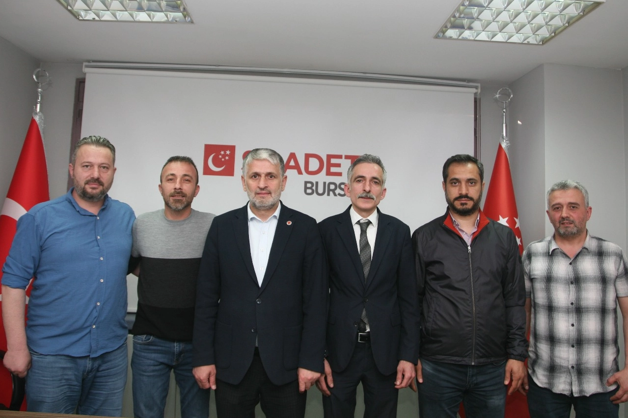 Çıraklık Mağdurları Saadeti ziyaret etti 