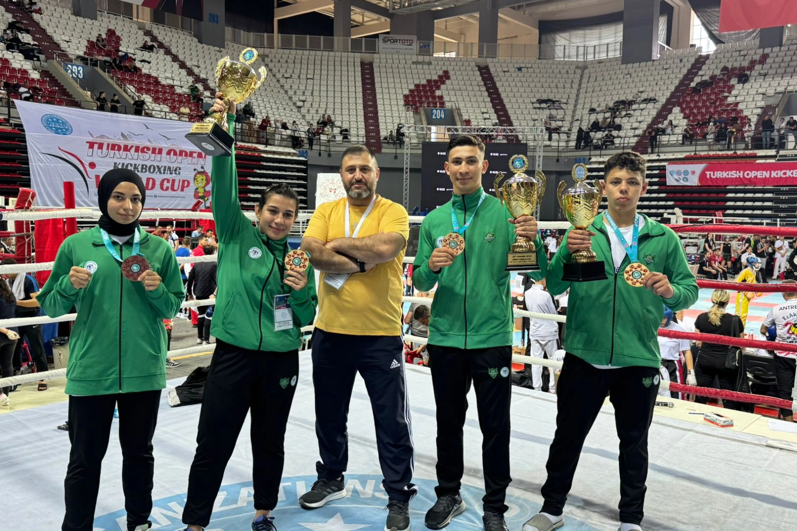 Konya Meramlı sporculardan 3 altın, 1 bronz madalya 