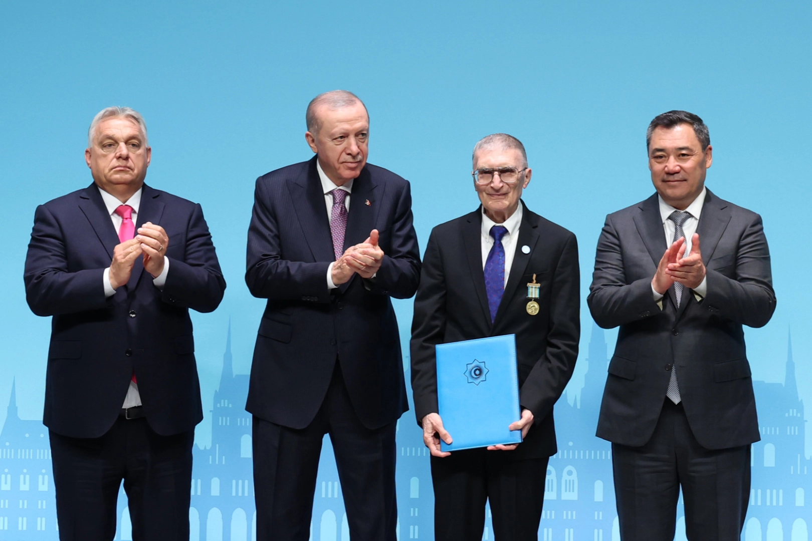Türk Devletleri'nden Aziz Sancar'a 'Ali Şir Nevai Ödülü' 