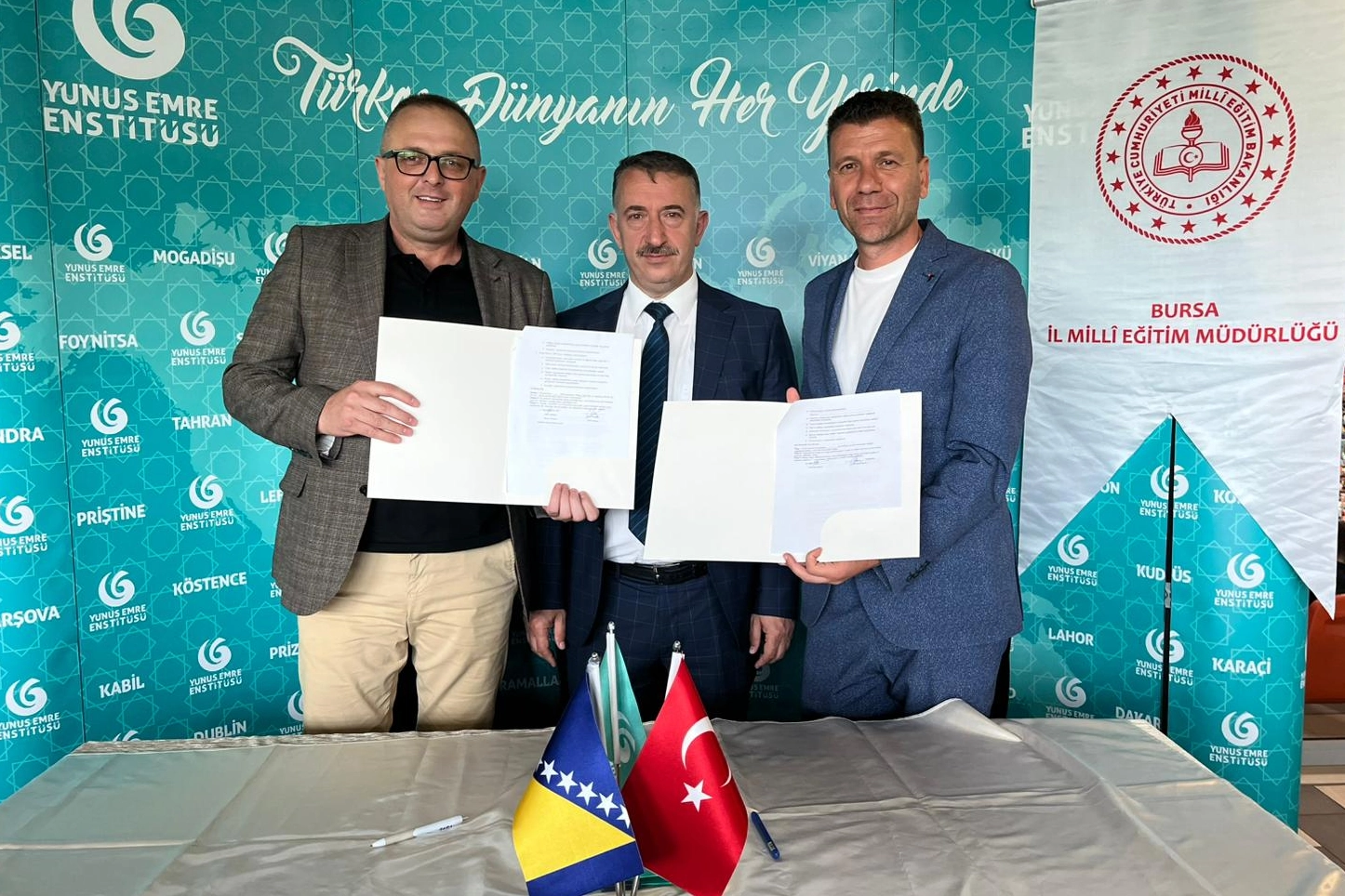 Kardeş okul bağları Bursa'dan Bosna Hersek'e uzandı 