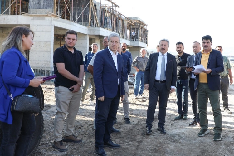 Kayseri Melikgazi'de örnek yaşam alanı yükseliyor 