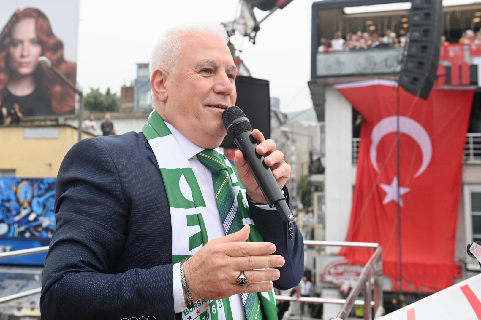 Başkan Bozbey'den CHP'nin Bursa mitinginde adalet ve demokrasi çağrısı 
