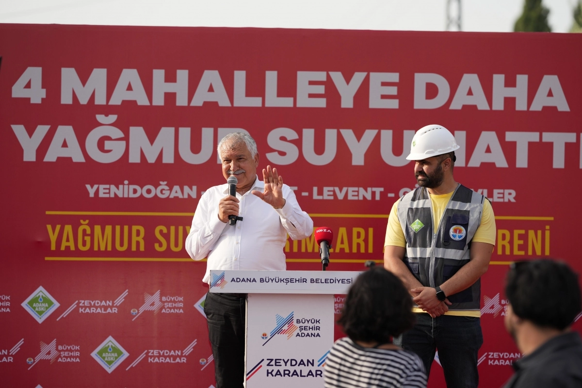 Adana Büyükşehir'den 4 mahalleye altyapı hizmeti 