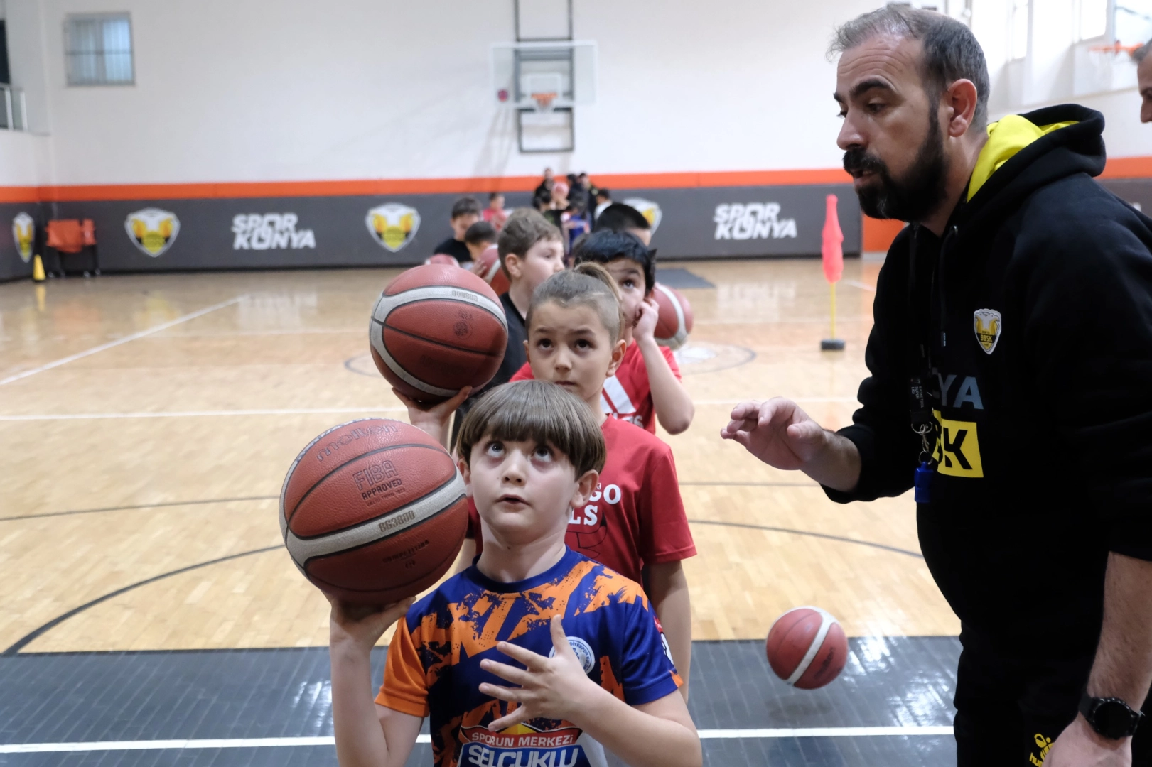 Konya geleceğin potacılarını arıyor 