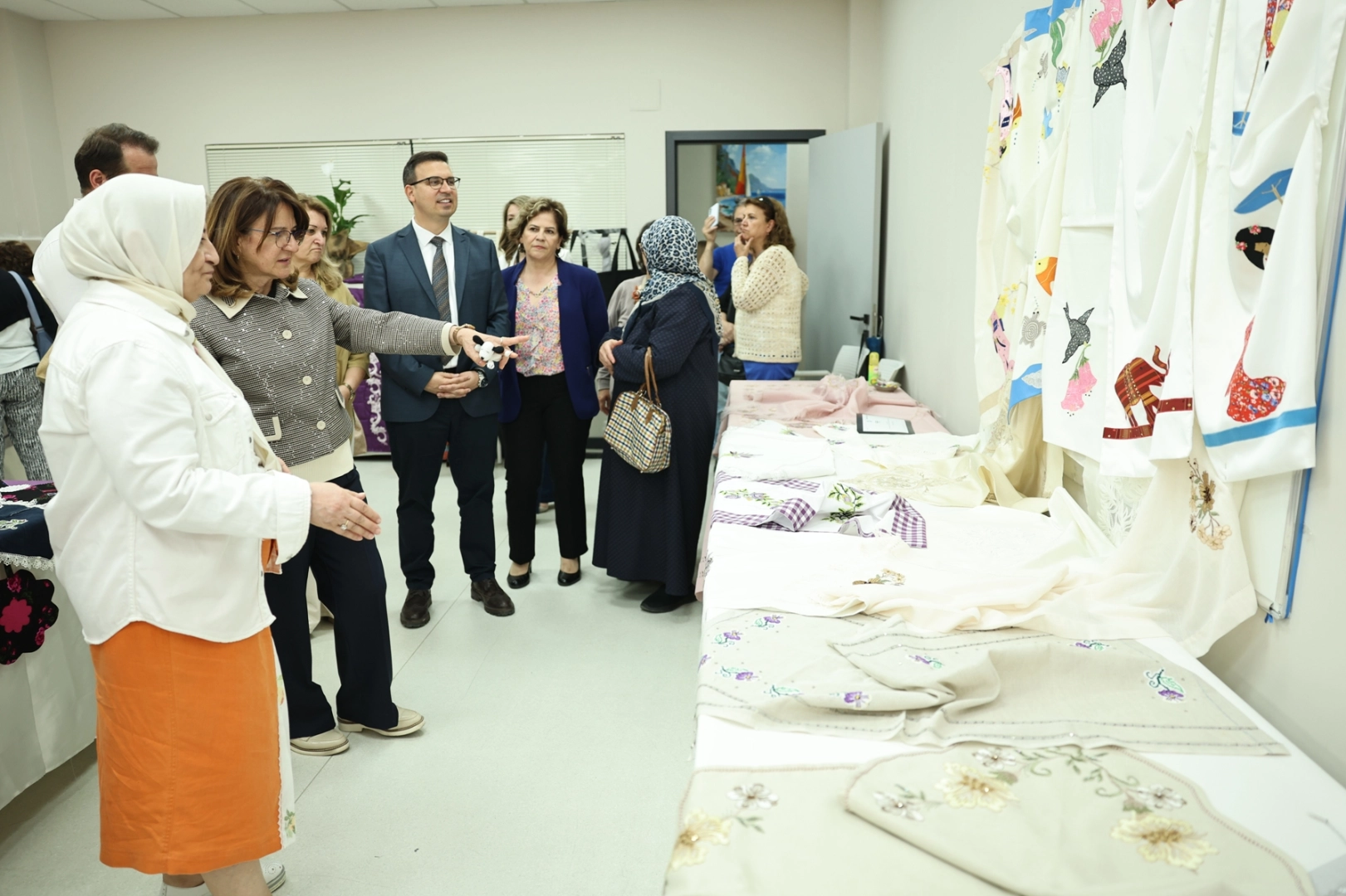 Bursa Nilüfer'in olgun gençlerinden göz alıcı eserler 
