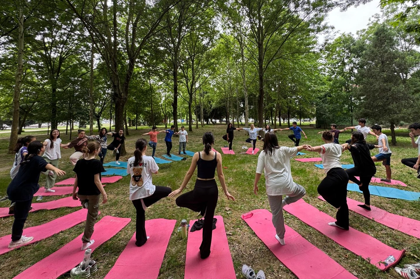İzmit'te LGS öğrencileri sınav stresini Mindfulness ile attı 