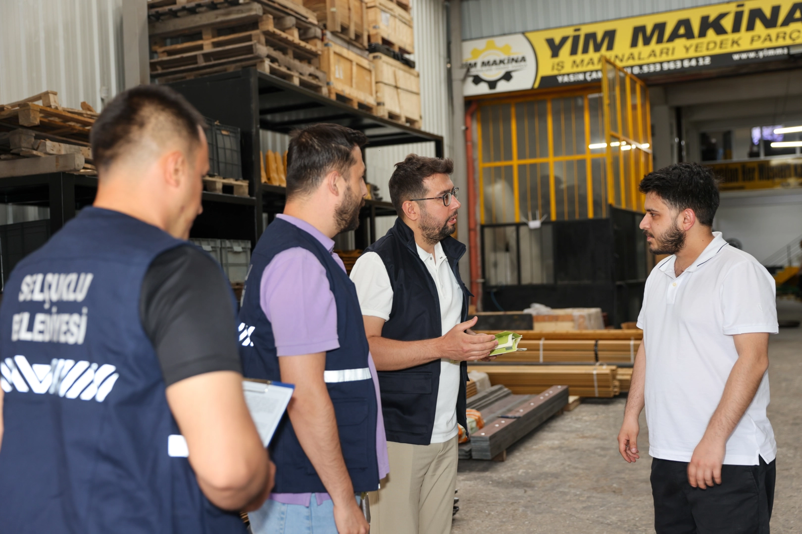 Konya Selçuklu'da sanayi esnafına 'atık yönetimi' bilinci 