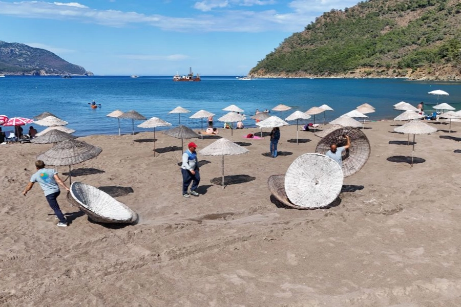 Antalya Kumluca yaz sezonuna hazırlanıyor 
