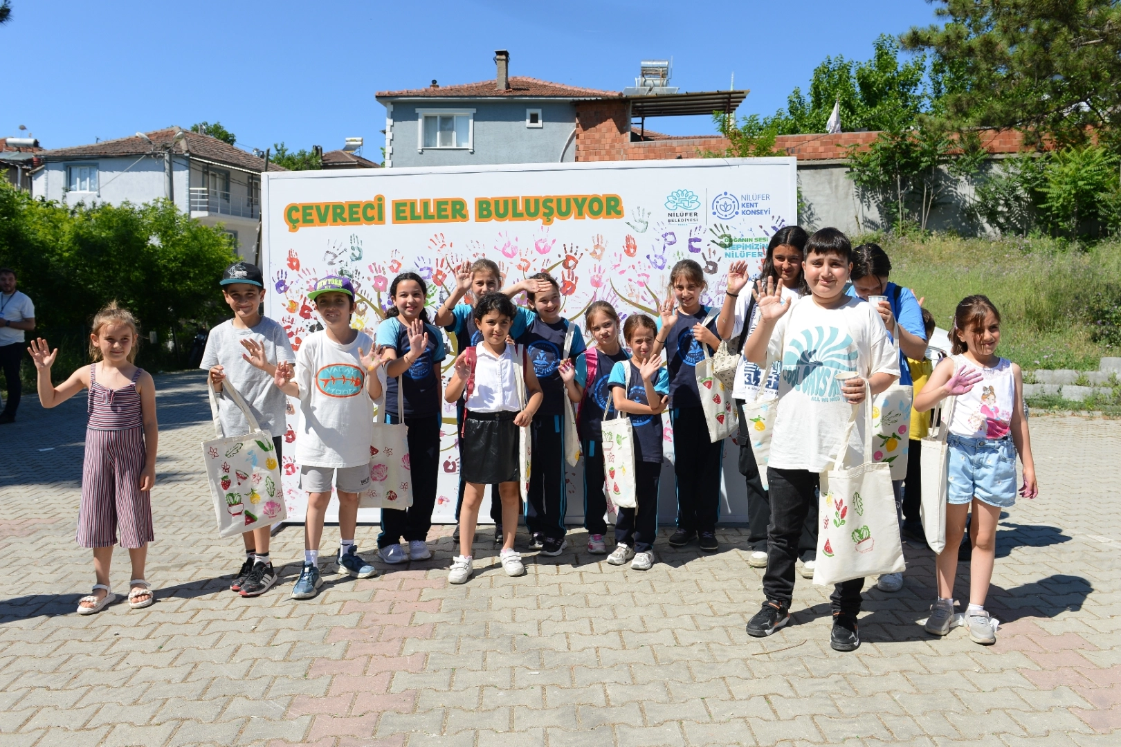 Minik eller çevre için Nilüfer Konaklı’da buluştu 
