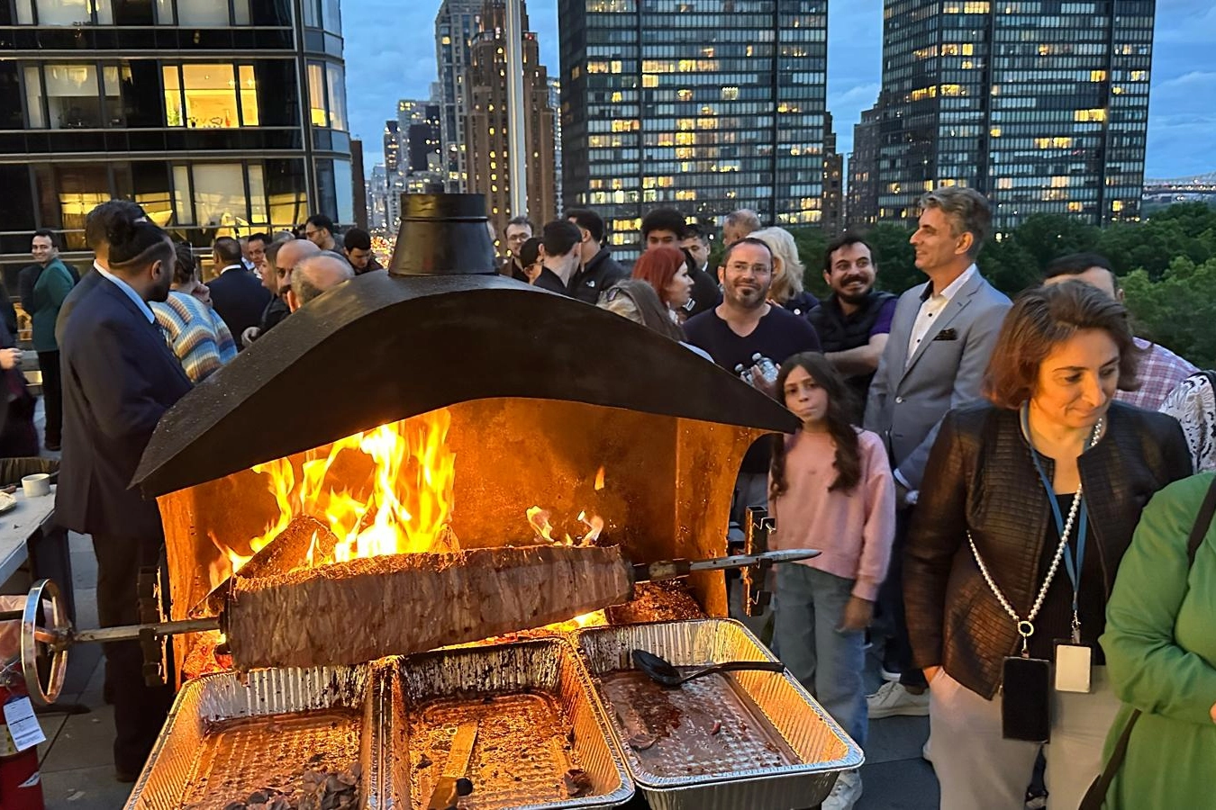 Erzurum’un Cağ Kebabı New York’ta tanıtıldı 