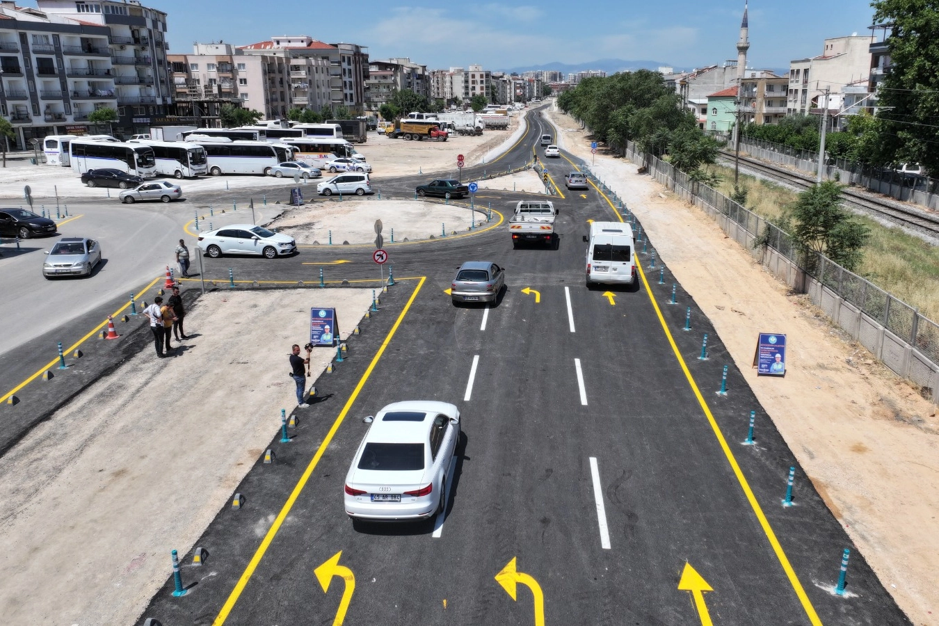 Manisa’da 18 yıllık Cider Yolu sorunu çözüldü 