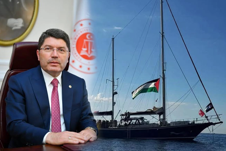 Bakan Tunç'tan Madleen gemisi saldırısına sert tepki: İnsanlığın vicdanını hedef aldılar 