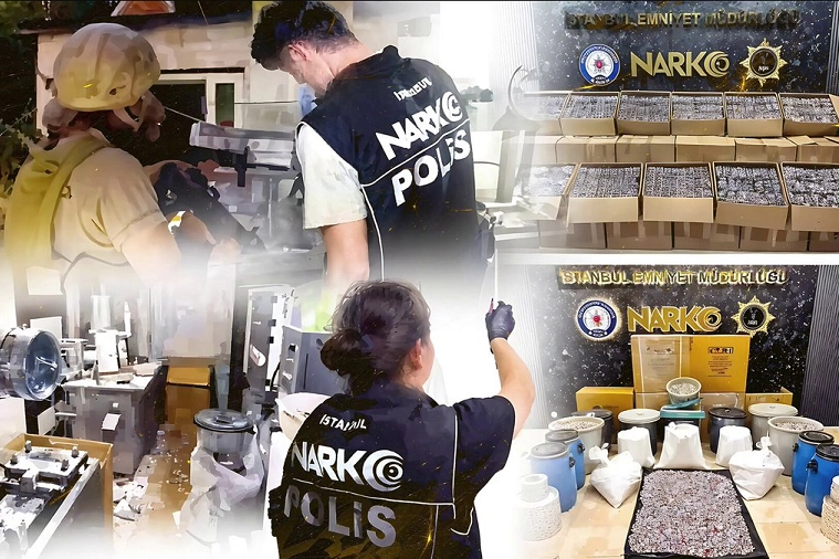 Zehir tacirlerine geçit yok! İstanbul'da milyonlarca hap ele geçirildi! 