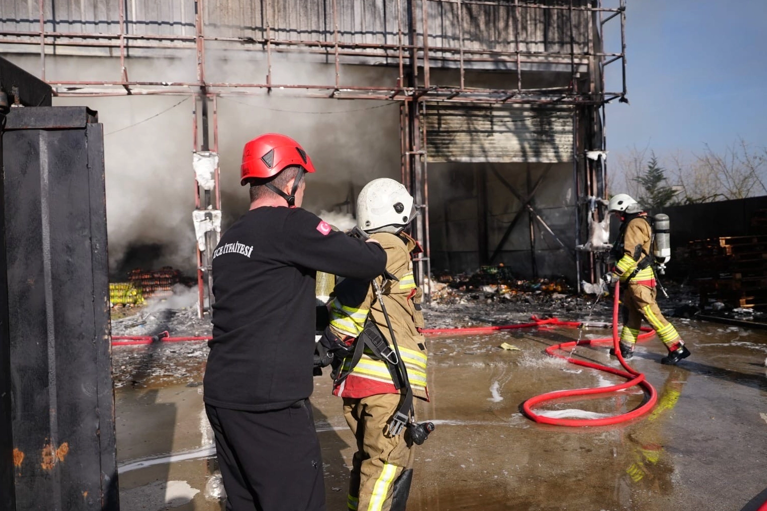 Düzce İtfaiyesi bayram tatilinde 36 olaya müdahale etti 
