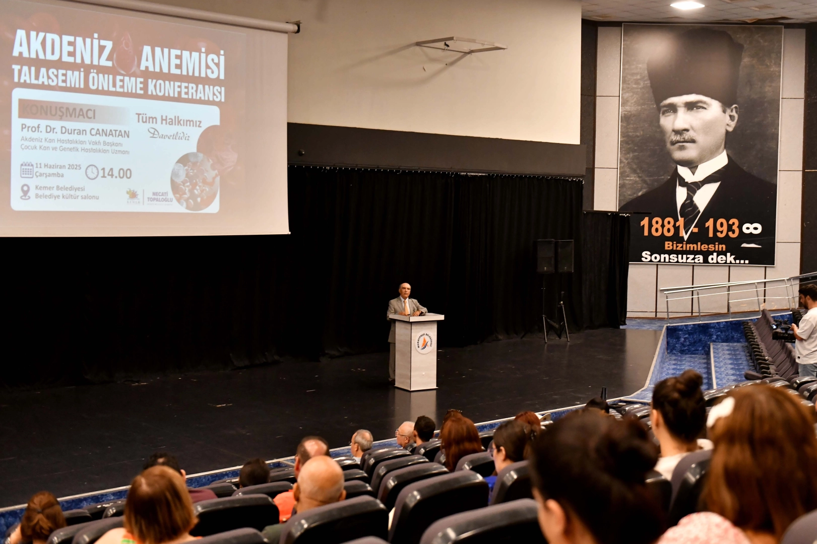 Antalya Muratpaşa'da 'Akdeniz Anemisi' farkındalığı 