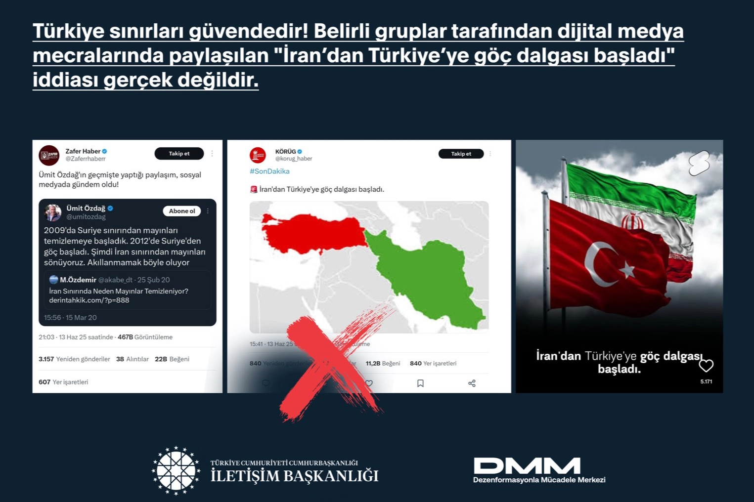 Göç dalgası iddiaları gerçeği yansıtmıyor 