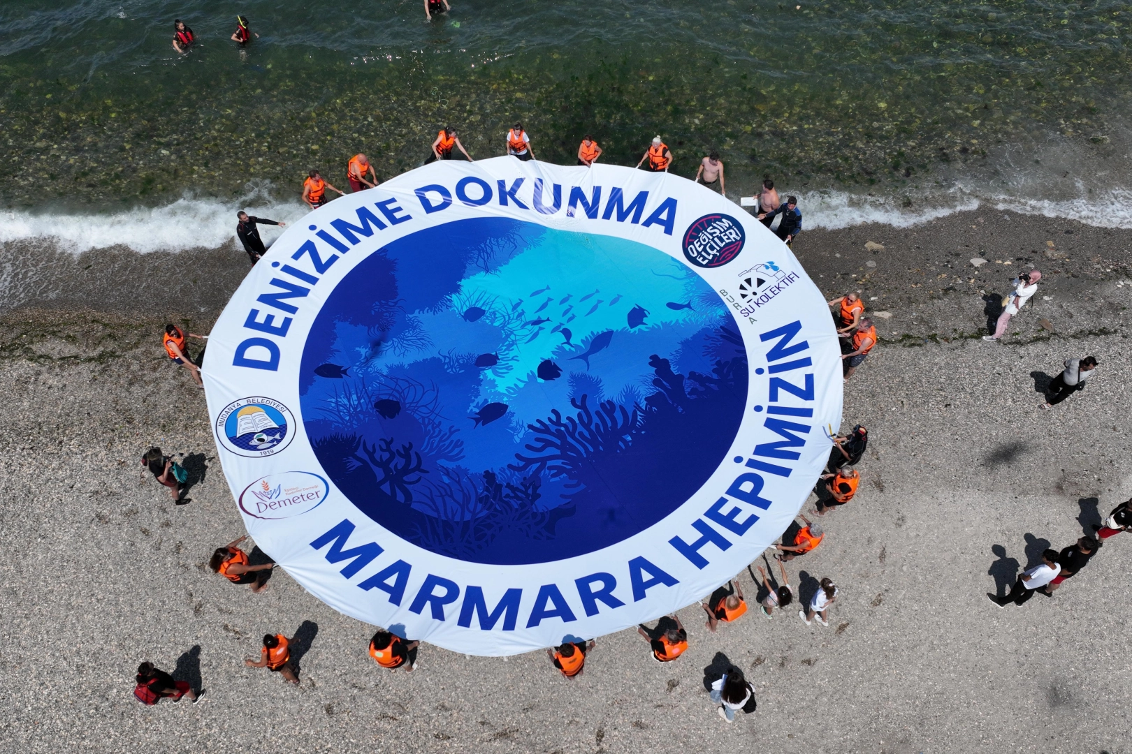 Mudanya'dan Marmara Denizi için çağrı 