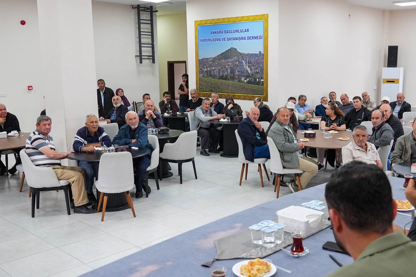 İmar çalışmalarıyla ilgili Bağlumlular bilgilendirildi 