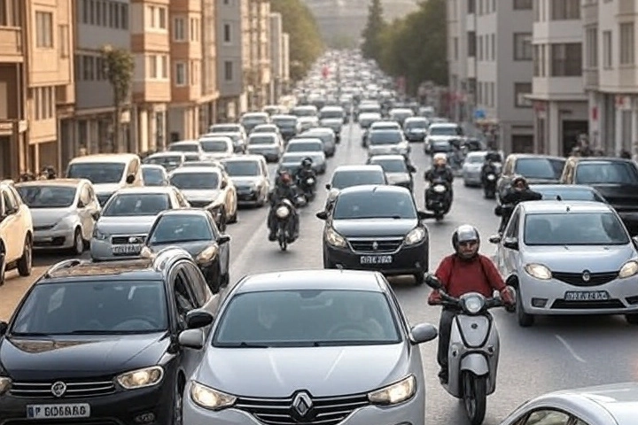 210 bin 295 taşıt daha trafiğe eklendi... Mayıs'ta motosiklet ve otomobil öne çıktı 