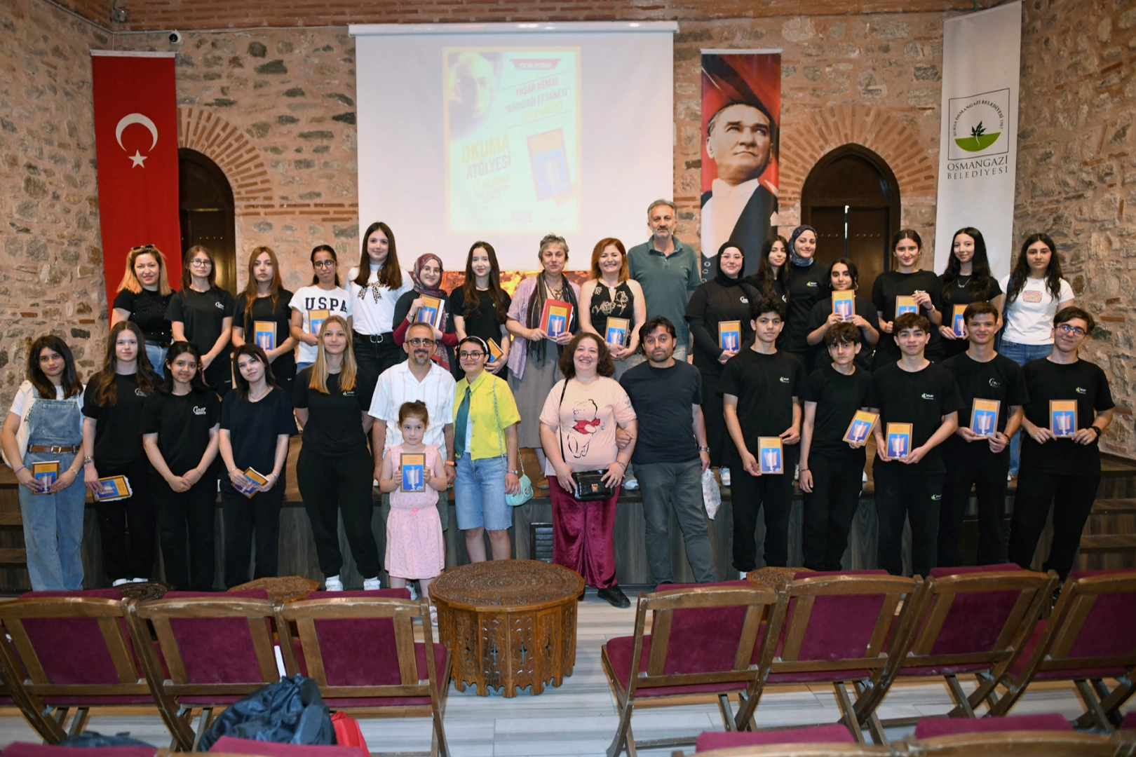 Bursa Osmangazi'de öğrencilerin gözünden Yaşar Kemal'e bakış 