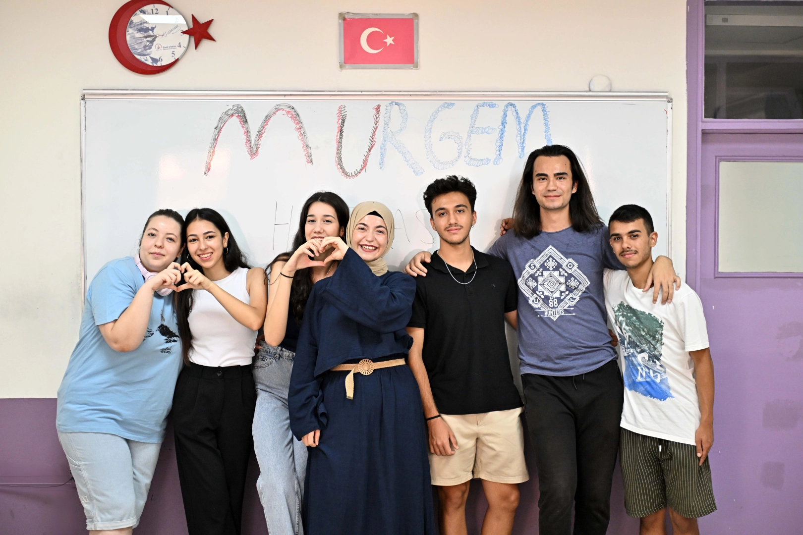Antalya'da MURGEM'li gençler sınava hazır 