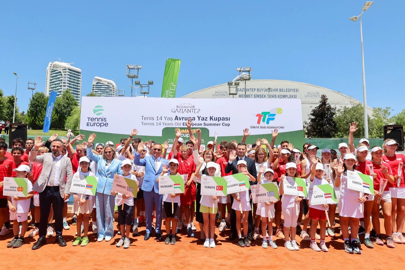 8 ülke, 50 sporcu! Avrupa Yaz Kupası Gaziantep’te başladı 