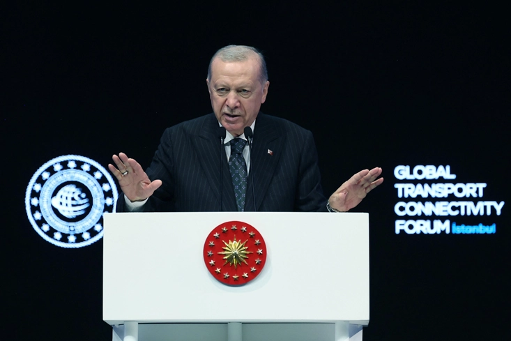 Erdoğan: Türkiye, bölgesel ulaşımda küresel güç olacak 