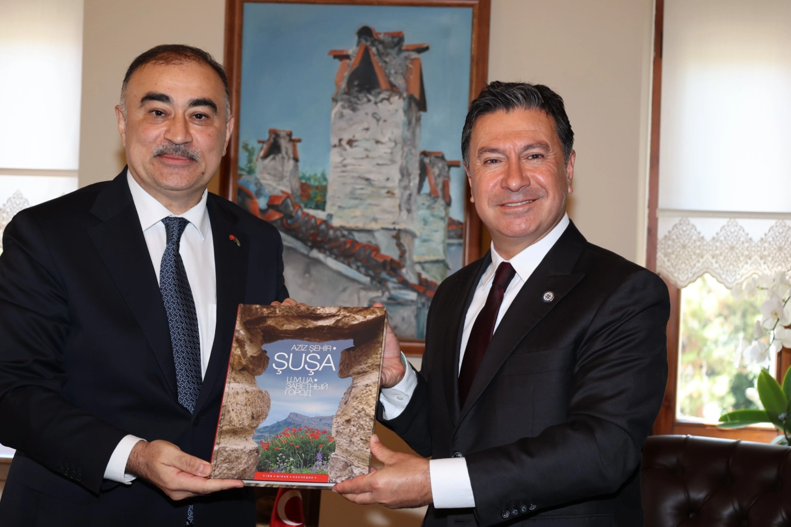 Azerbaycan Büyükelçisi Reşad Memmedov’dan Başkan Aras’a ziyaret 