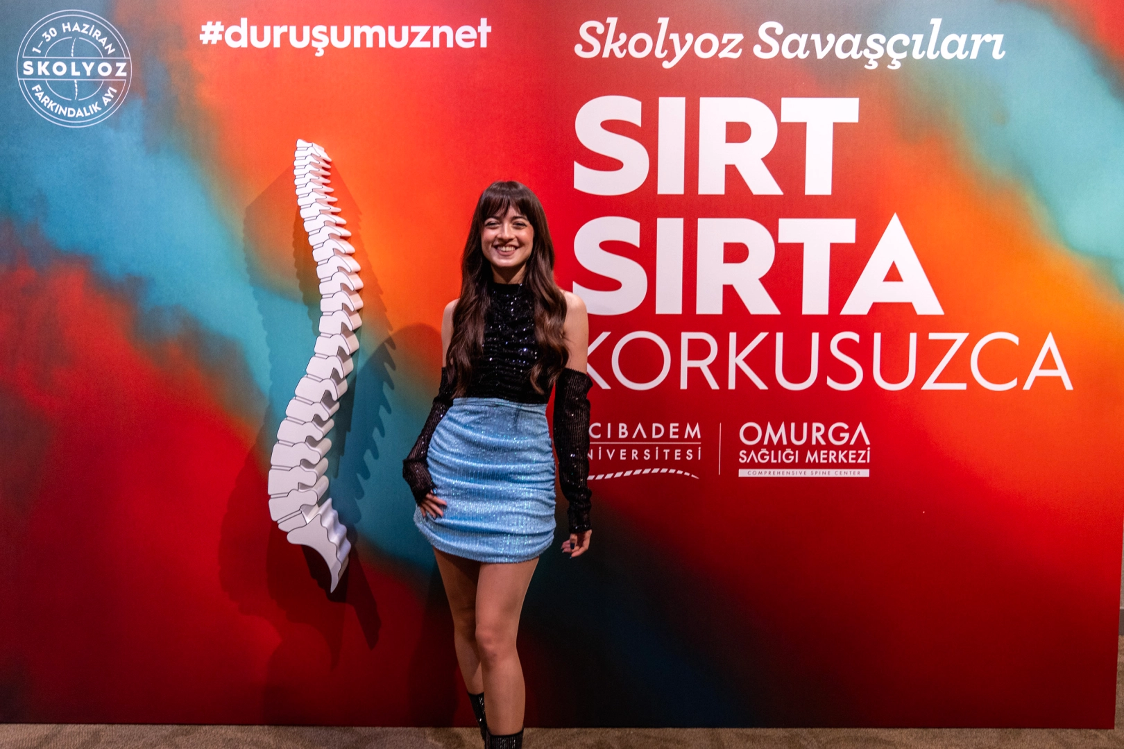Melis Fis’ten skolyoz farkındalığı: Bu bir nazar boncuğu 