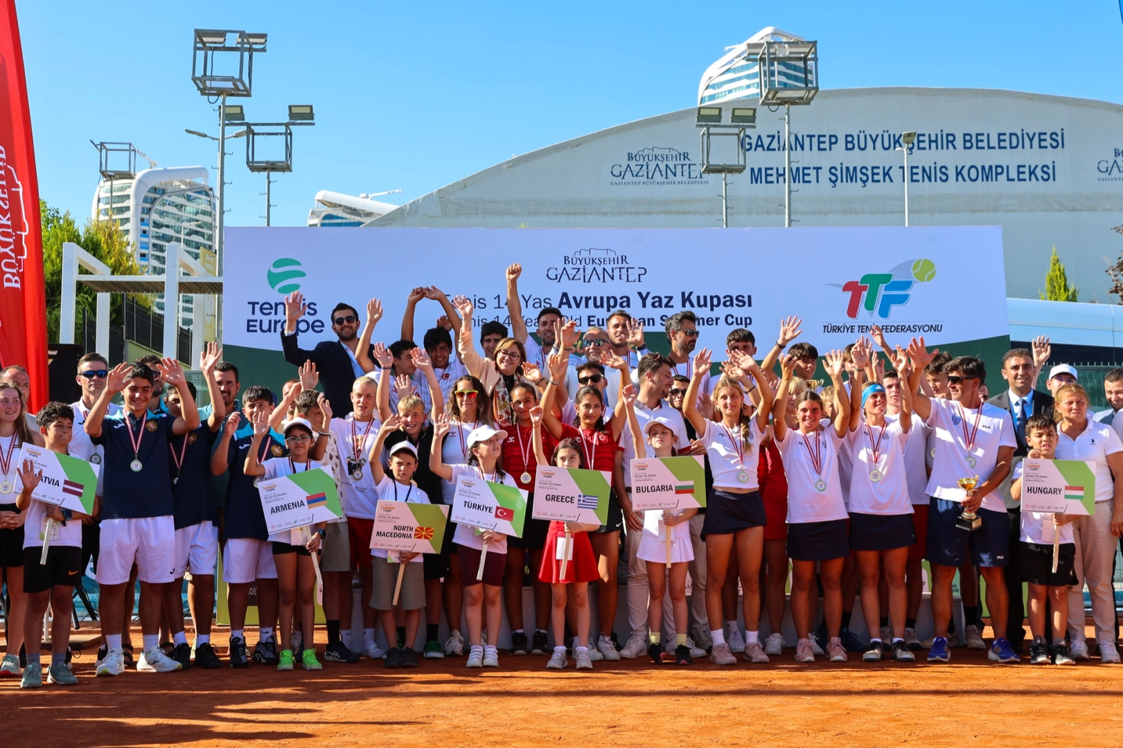 Gaziantep’ten Avrupa’ya tenis başarısı 