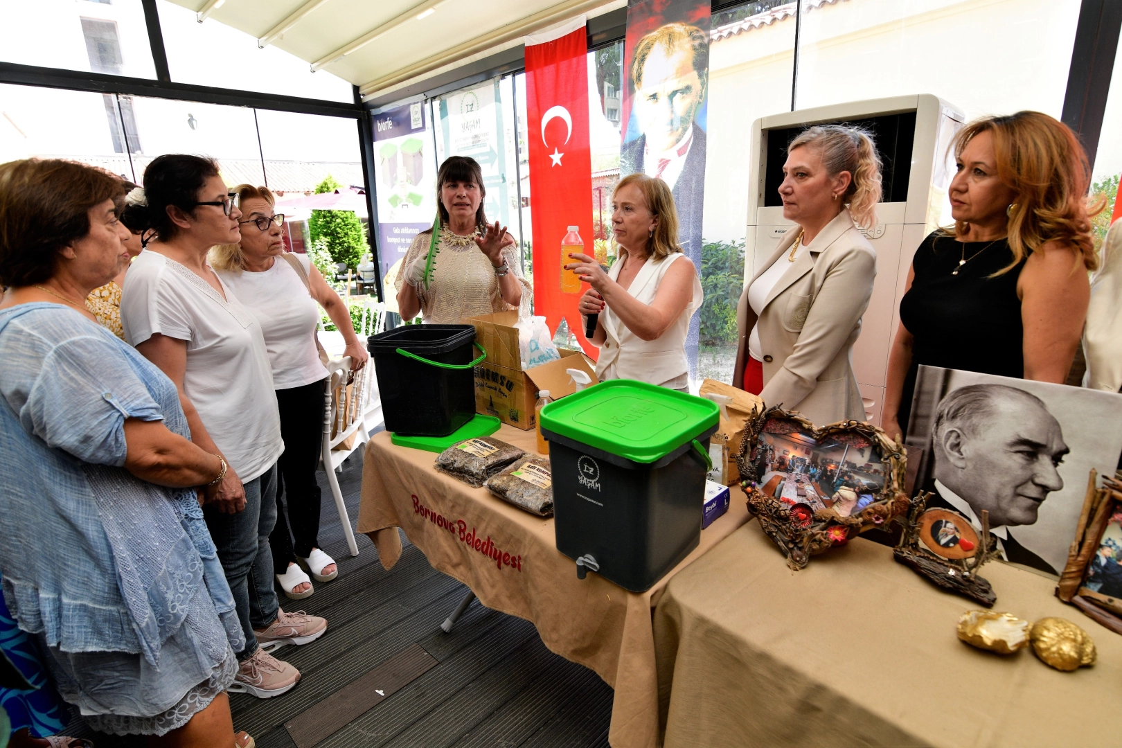 İzmir Bornova’da iklim krizine sanat ve bilim farkındalığı 