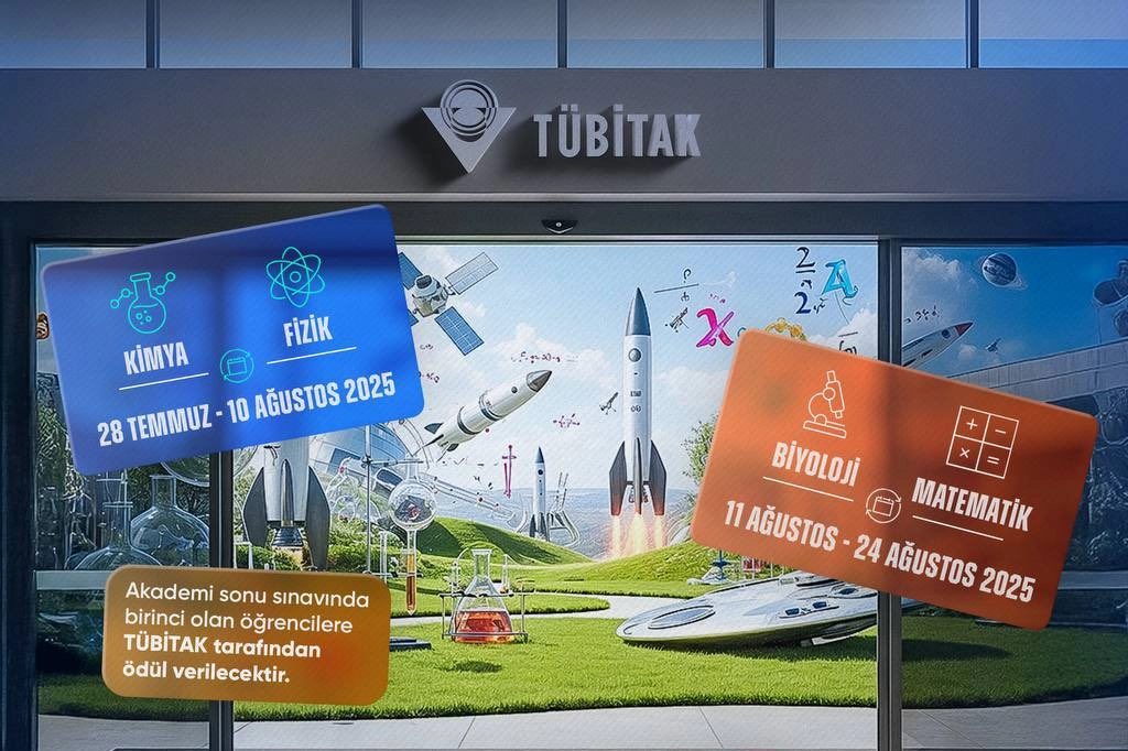 TÜBİTAK Yaz Akademileri gençleri bilime davet ediyor 