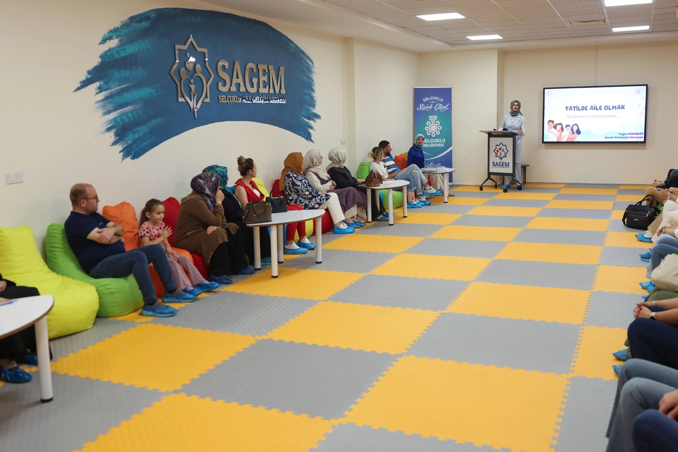 SAGEM’den yaz tatiline anlam katan seminer! “Tatilde Aile Olmak” 