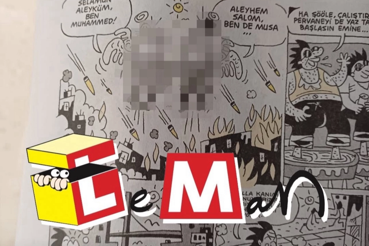 Mizah dergisine soruşturma: 4 gözaltı! 