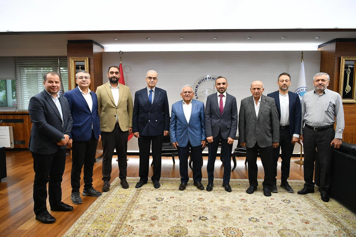 Memduh Büyükkılıç Kayseri dinamikleriyle buluştu 