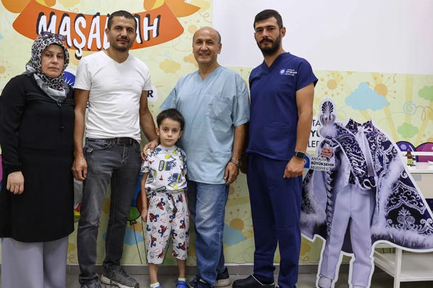 Antalya'da ücretsiz ve steril ortamda sünnet hizmeti 